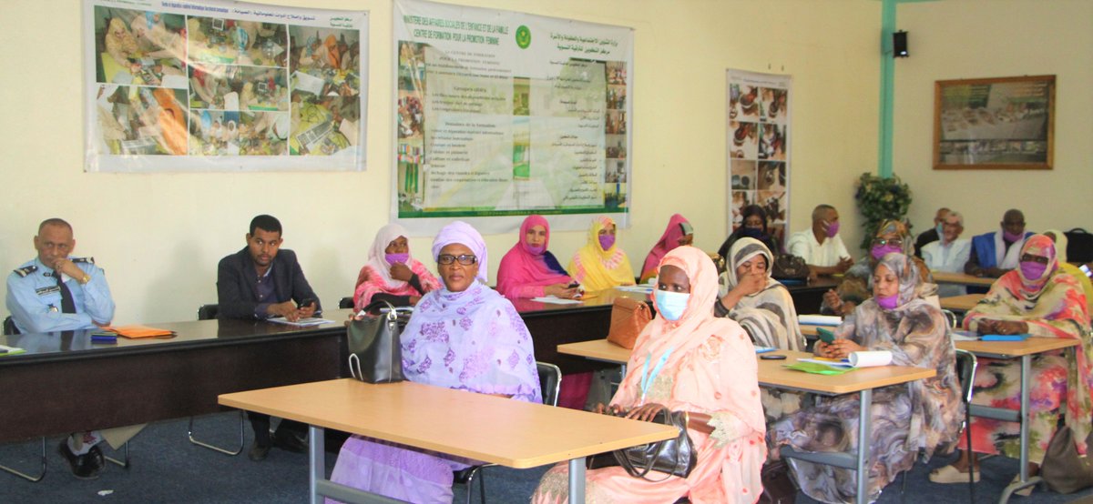 Eliminating #GenderBasedViolence in Mauritania🇲🇷"Nouakchott: East, West &amp; North"

<a href="/unfpamauritania/">UNFPA MAURITANIA</a> NPO Gender <a href="/KhadijetouLo/">KHADIJETOU CHEIKH OU</a> with <a href="/MASEF68949550/">@MASEF</a> Advisor opening  the #TrainingWorkshop for #MultisectorialPlatforms of fight against #GBV Members

#StopGBV

<a href="/Atayeshe/">UNFPA Executive Director</a> <a href="/dienekeita/">Diene Keita</a>