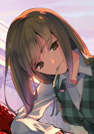 ザリガニの親子と仲が良いOL 