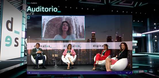 UECoE3's tweet photo. En inauguración 3ª edición #DigitalesSummit #DigitalES2020 encuentro virtual con mesas diálogo hablando de competitividad española a través de tecnología,educación y empleo,alfabetización digital… con líderes de la innovación y la digitalización,empresas e instituciones públicas https://t.co/GUvHZrUQpR