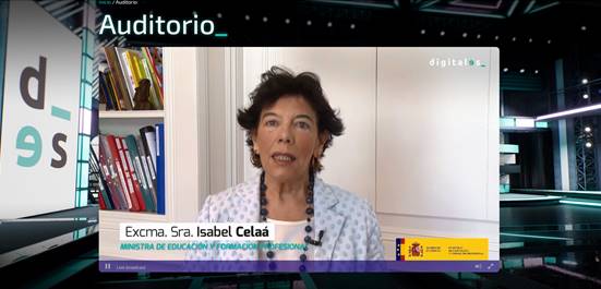 UECoE3's tweet photo. En inauguración 3ª edición #DigitalesSummit #DigitalES2020 encuentro virtual con mesas diálogo hablando de competitividad española a través de tecnología,educación y empleo,alfabetización digital… con líderes de la innovación y la digitalización,empresas e instituciones públicas https://t.co/GUvHZrUQpR