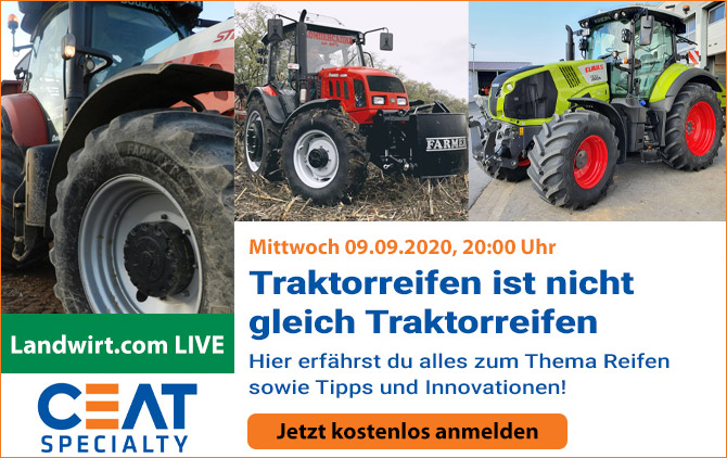 #Traktorreifen optimieren: Tipps und Innovationen
Landwirt.com Live
Mittwoch 09.09.2020 auf Landwirt.com
Tipps und Innovationen rund um das Thema Reifen
➡️news.landwirt.com/ceat-trends-be…
#webinar #webinargratis
