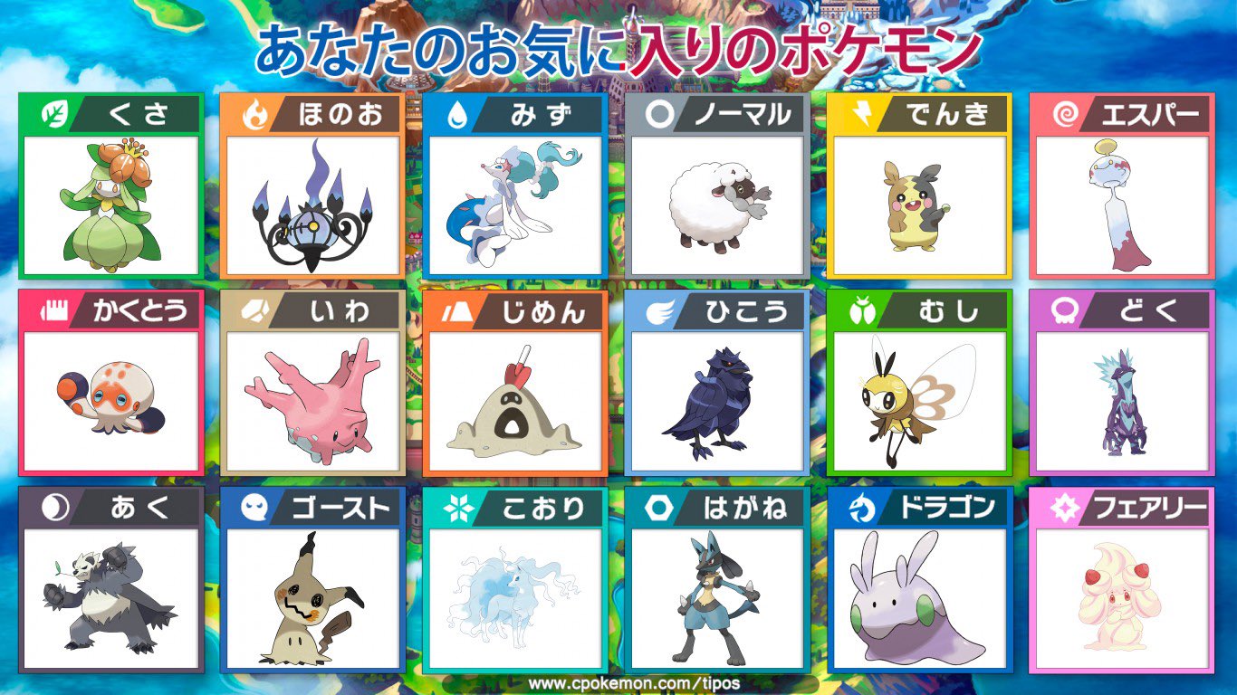 ですぺあー あなたのお気に入りのポケモン 図鑑番号メモしてやってみました どうにもかわいい系統が多い T Co Oow5hzf9 Twitter