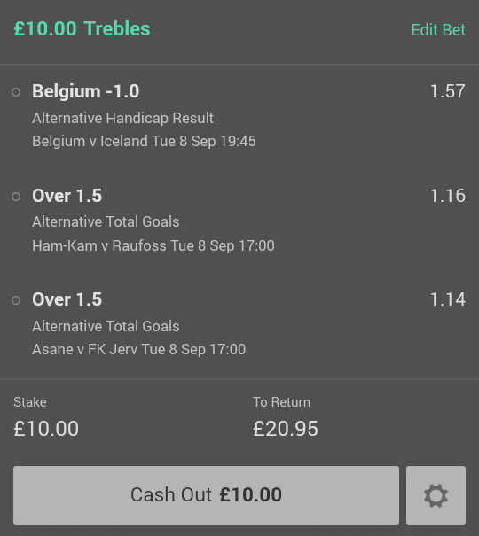 BetsCrystal's tweet image. ⚽⚽ 'Evens Treble' ⚽⚽