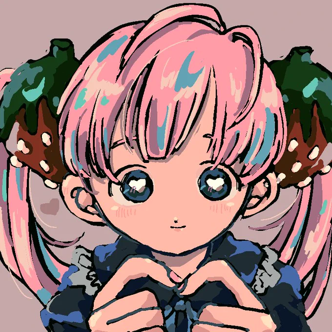 今日の絵ですd(^_^o) #ぱやちのガールズ 