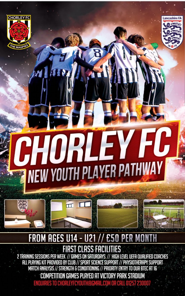 The first team fixtures have been announced so we thought we'd get in on the action by announcing our opening fixtures in the <a href="/jpluk/">jpluuuk</a> on Saturday:

U14 away to <a href="/OfficialOAFC/">Oldham Athletic</a> (1030)
U15 home to <a href="/OfficialOAFC/">Oldham Athletic</a> (12.00)
U16 away to @Oldhamafcdc (1030)
U18 away to <a href="/Boltoncountyfc/">Bolton County F.C.</a> (1030)