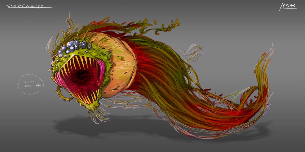 jesssperez95's tweet photo. this... little baby(?) is finished :)
#conceptart #creaturedesign #characterdesign #fantasyart https://t.co/2dTmrHSJjf
