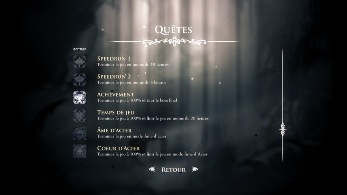 drannok04's tweet photo. #NintendoSwitch #HollowKnight 
Ces achievmement que je dois encore faire en stream ... 
Bon bah je vais live. https://t.co/Sf6eYHH6dT