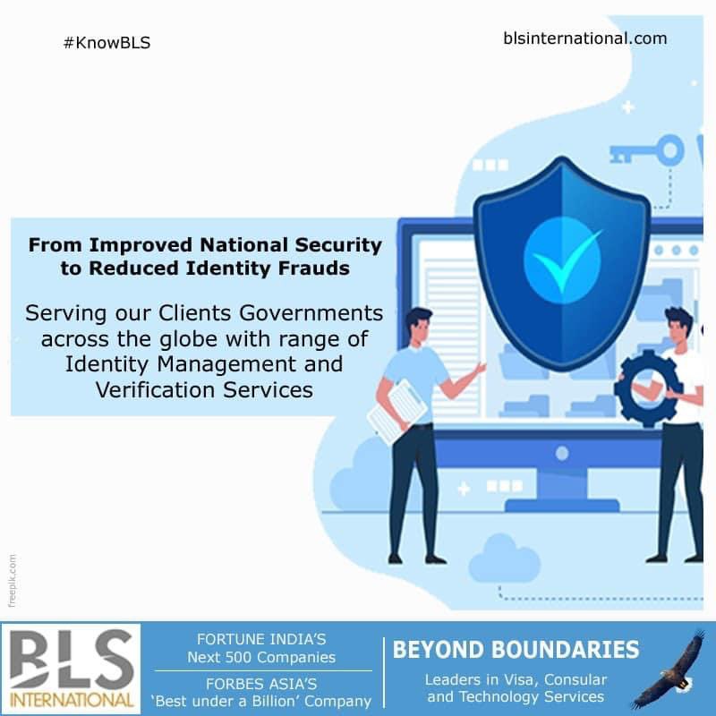 BLSintServices's tweet photo. From improved #NationalSecurity to reduced #IdentityFrauds, serving our Clients #Governments across the globe with range of #IdentityManagement and #Verification Services.
#BLSInternational #IdentityManagement #KnowBLS https://t.co/lc9l2pafZY