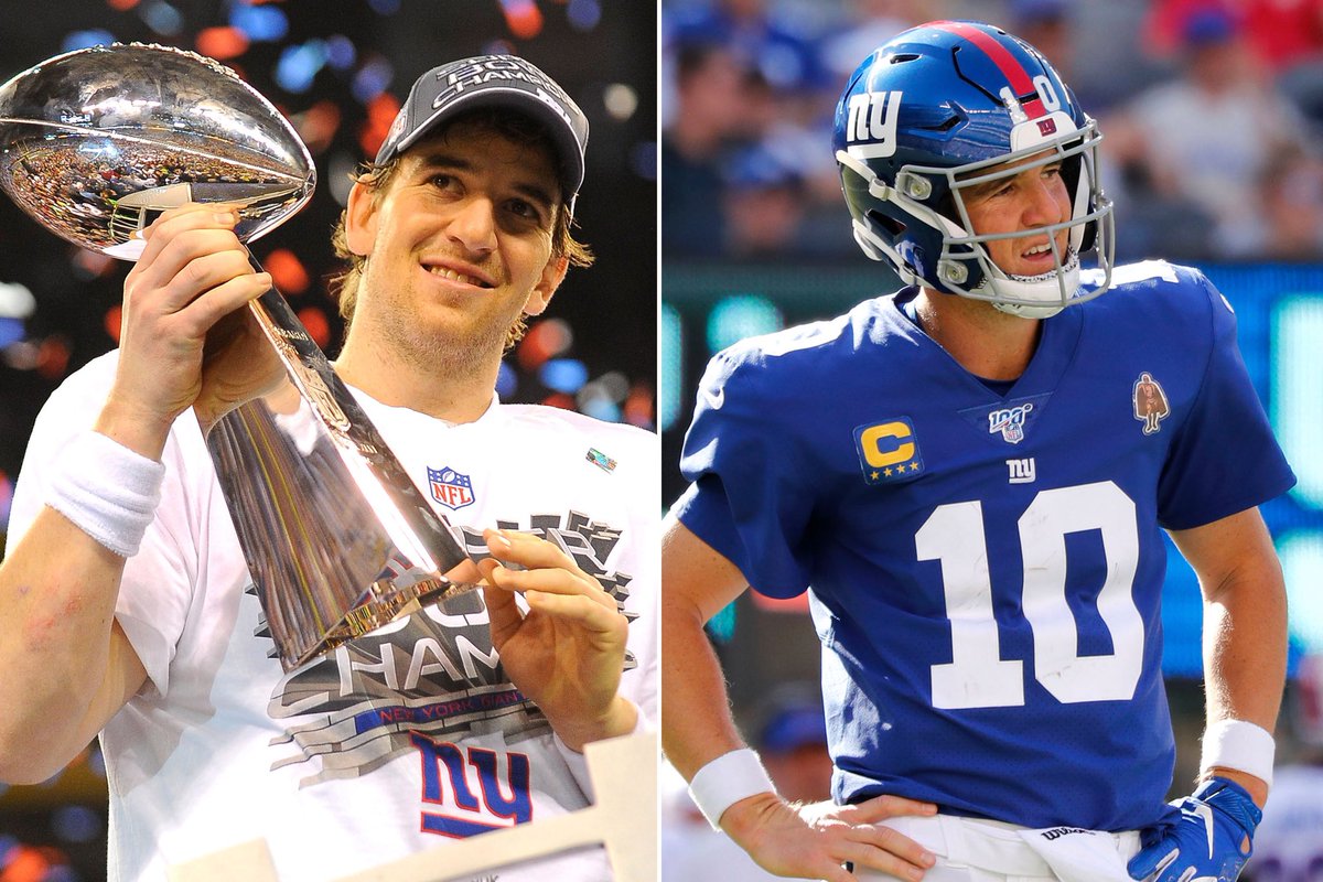 BobPapa_NFL's tweet photo. We are excited to welcome @Giants legend @EliManning to #CookingBecause tonight 8pm @Facebook Live. See what recipe Eli has @BillyRayBrown1 &amp; me working on. Help us feed families https://t.co/oyBVSVH1n8 EVERY dollar makes a difference! https://t.co/6Ca4ijLY3H