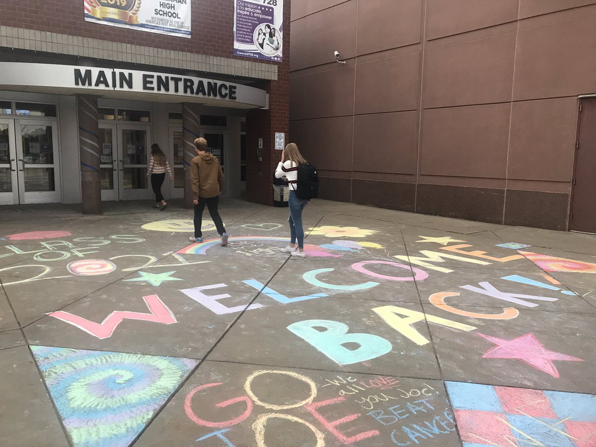 Zimmerman Middle/High School!  Welcome  Back. #ISD728