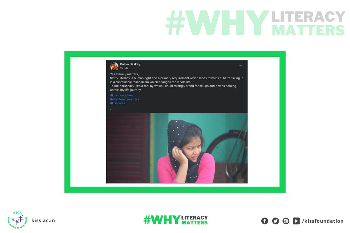 Santosh84393562's tweet photo. โLiteracy is a foundational skill required to participate in education and knowledge acquisition and development for advancement of all people"
#internationalliteracyday #whyliteracymatters #literacymatters #literacy https://t.co/a73O8vrdqb https://t.co/orZUPU2fWB