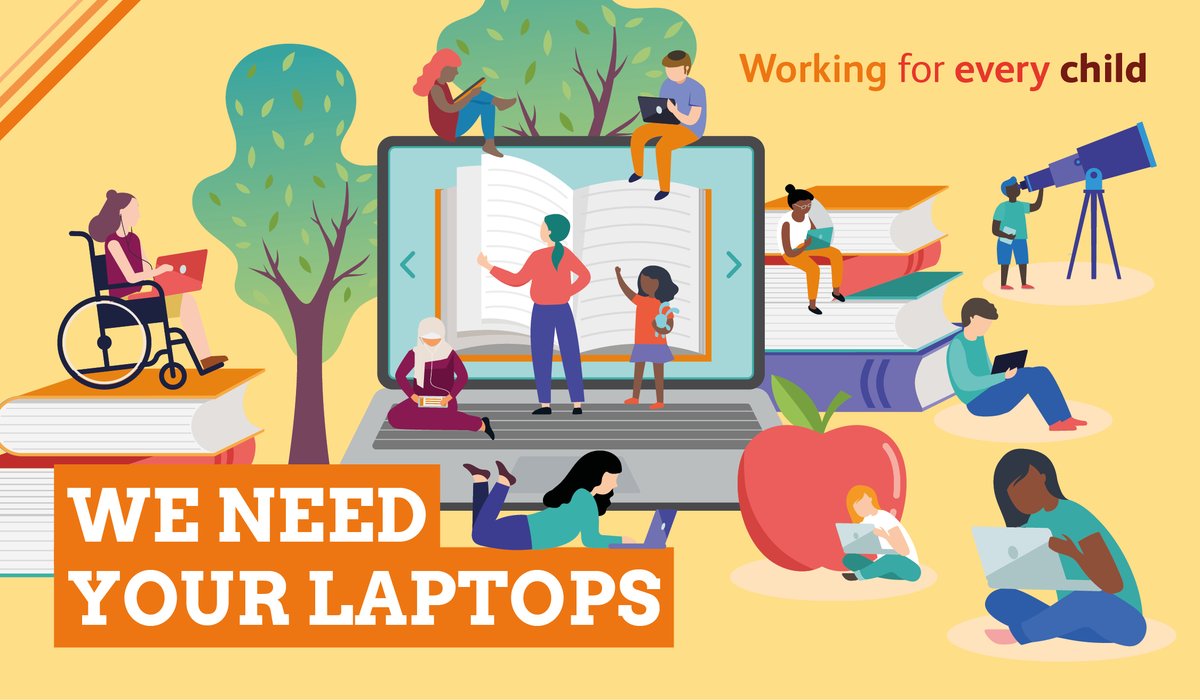 ❗️APPEAL FOR LAPTOPS❗️

As pupils return to school, over 4000 students still don't have access to a computer at home. 

We're asking businesses to donate any spare or unwanted laptops to help young residents with their school work.

To donate please visit: bit.ly/3m4pR94