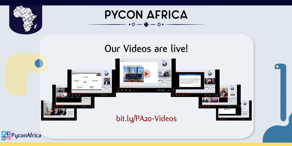 Pycon Africa tweet media