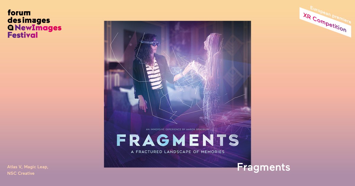 Newimages_Paris's tweet photo. [XR COMPETITION - To discover at NewImages 2020]

Fragments by Aaron Bradbury
A journey into the mind of Lisa as she remembers her lost love, Erik. Within a fractured room, fragments of past memories appear of their life together.

#xr #xrproject #magicleap #AR #augmentedreality https://t.co/hpfOMS7xz6