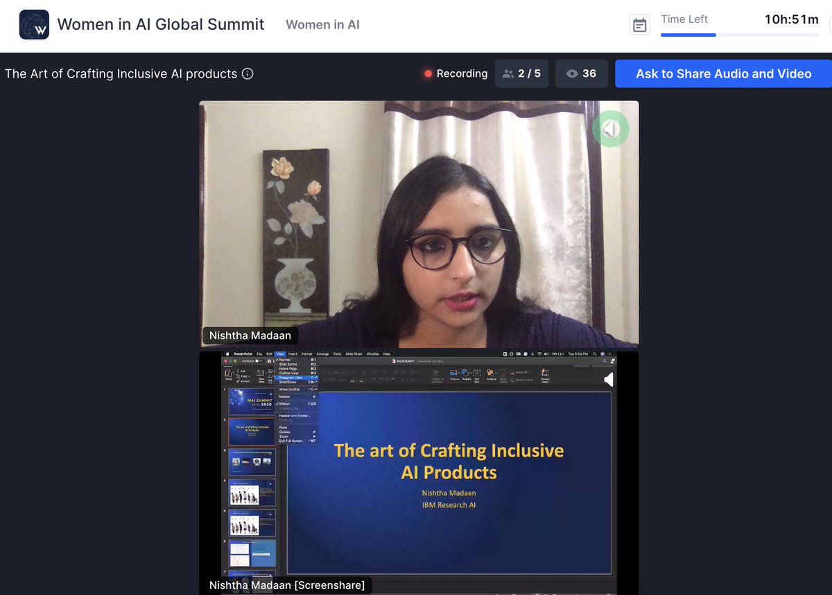 Women in AI (@women_in_ai) on Twitter photo 📌The Art of Crafting Inclusive AI products
Join us to discuss and learn strategies for designing & developing inclusive AI products at #WAISummit2020 #India
With Speakers <a href="/nishtha_madaan/">Nishtha Madaan</a> & <a href="/khare_vasudha/">Vasudha Khare</a>
Moderator <a href="/namrata_mukhija/">Namrata Mukhija</a> 💛 📌The Art of Crafting Inclusive AI products
Join us to discuss and learn strategies for designing & developing inclusive AI products at #WAISummit2020 #India
With Speakers <a href="/nishtha_madaan/">Nishtha Madaan</a> & <a href="/khare_vasudha/">Vasudha Khare</a>
Moderator <a href="/namrata_mukhija/">Namrata Mukhija</a> 💛