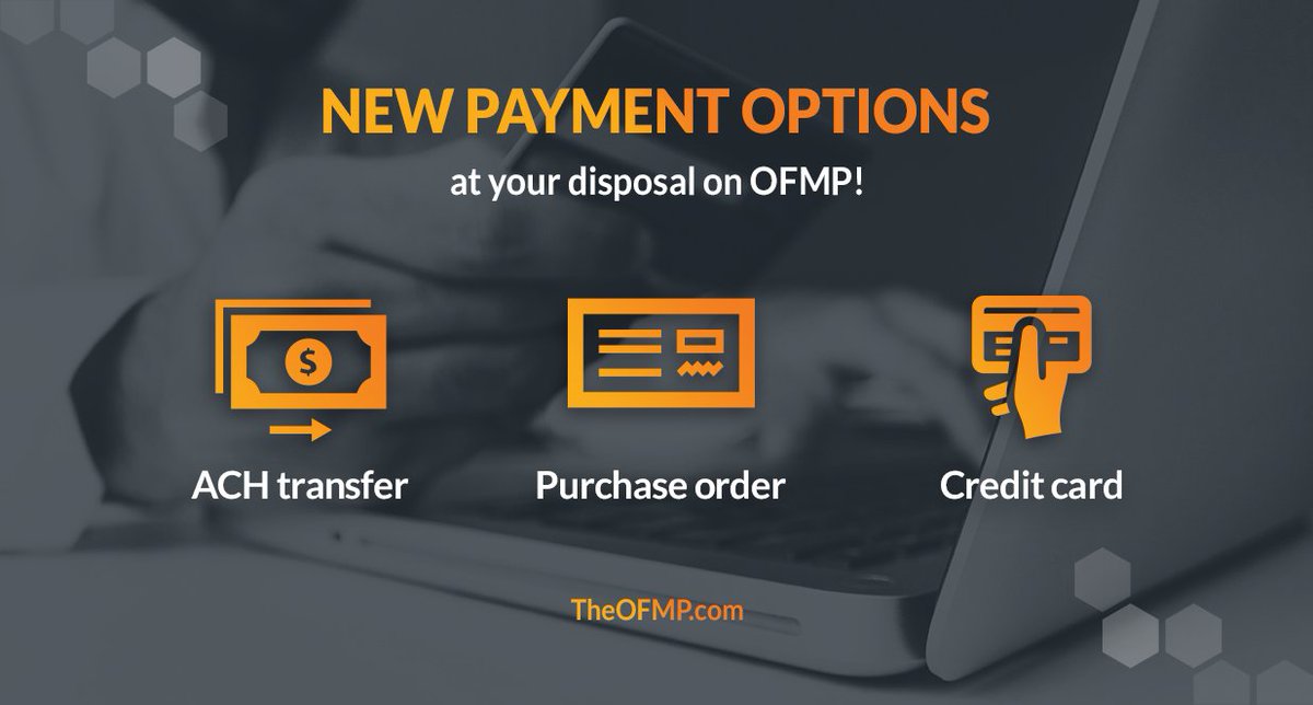 TheOFMP's tweet photo. From $30 valves to $150k monocables, any and all of your purchases can now be finalized via bank transfer, PO, or credit card – giving you even more opportunities to shift your procurement online and save some valuable time ➡️ https://t.co/wDTY866lWn
#OFMP #oilandgas #oilfield https://t.co/TkVDj4uYGE