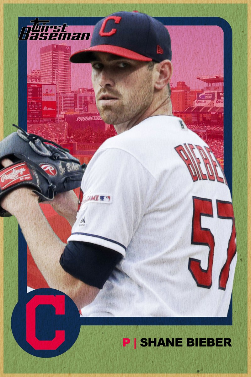 Today's #ThirstBaseman is #Cleveland Pitcher Shane Bieber!