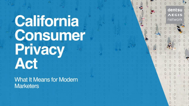 How can #marketers view consumer #dataprivacy regulation as a path for brand-building and innovation? Learn more in @DentsuAegis' latest report: bit.ly/3jXlE5w