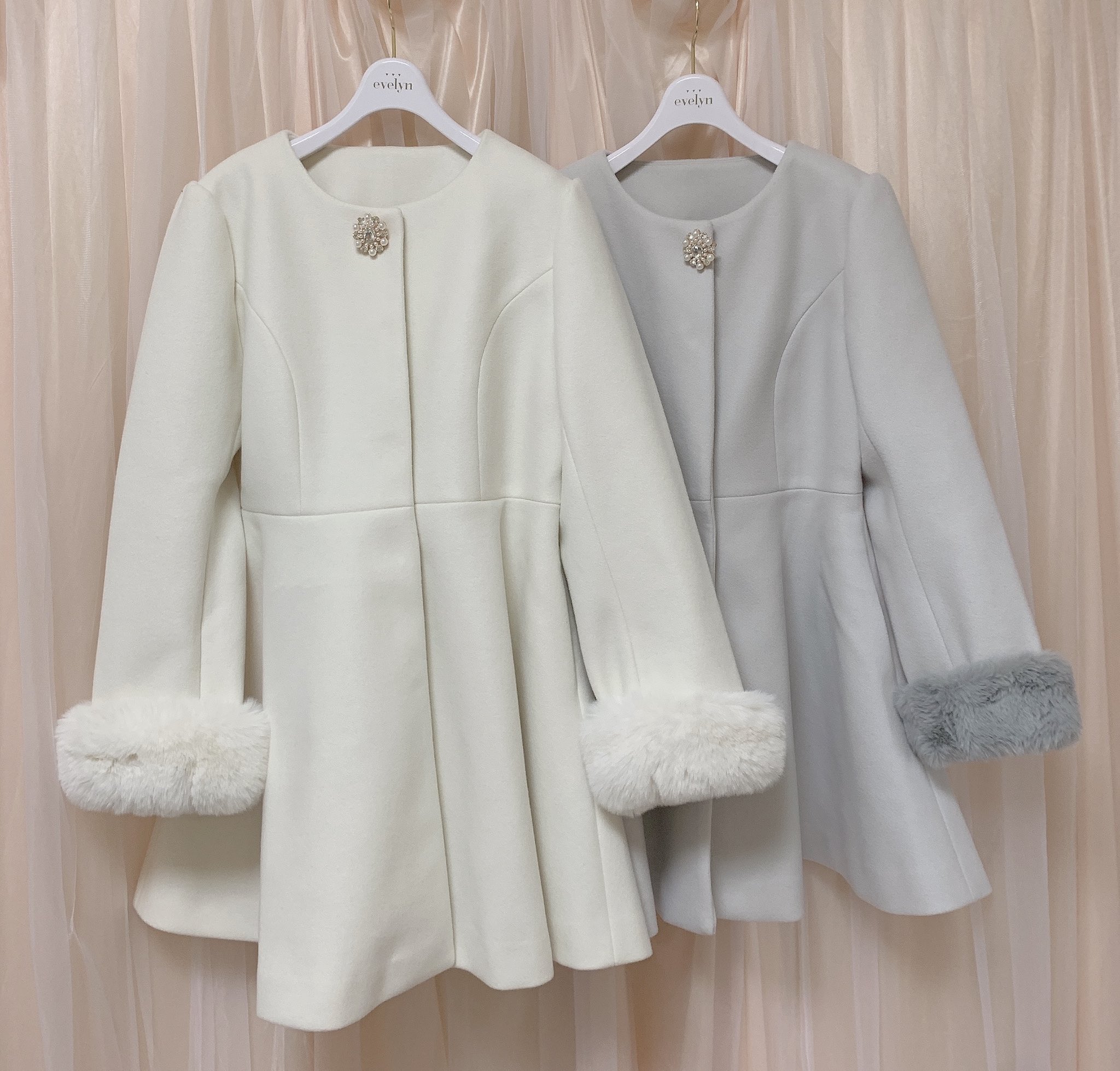 evelyn コート - ロングコート evelyn コート - ロングコート