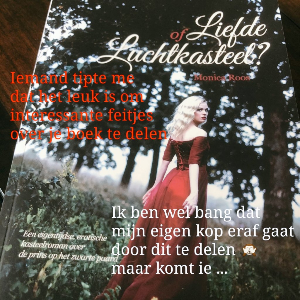 roos_monica's tweet photo. Dit gênante detail over 'Liefde of Luchtkasteel?' ken je nog niet! 🙈

#schrijverstunnelvisie #genantefeitjes #spraakverwarring #bloemen #begentle #ikwilmijnhoofdgraaghouden #kasteelroman #romance https://t.co/P6ZNQIfB9I