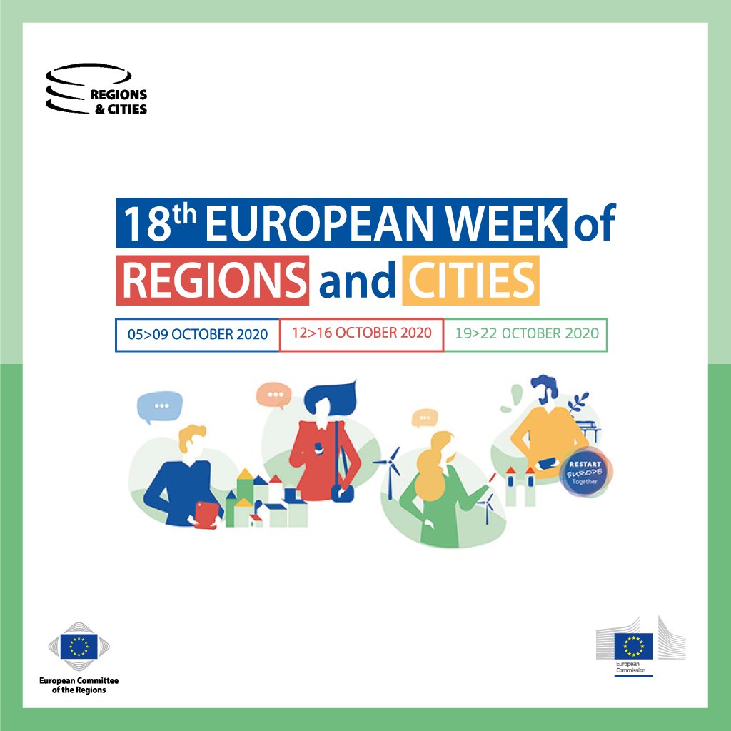 We are happy to be part of the next #EURegionsWeek in October. <a href="/eurotowns/">Eurotowns</a> Workshop on "How to empower citizens in a closer way" with <a href="/CThomas_bxl/">Carol Thomas</a> from <a href="/CCRECEMR/">Council of European Municipalities and Regions</a> as moderator will take part on 7. October from 16:30-18:00. Registration is open: europa.eu/regions-and-ci… <a href="/EUinmyRegion/">EUinmyRegion🇪🇺</a>