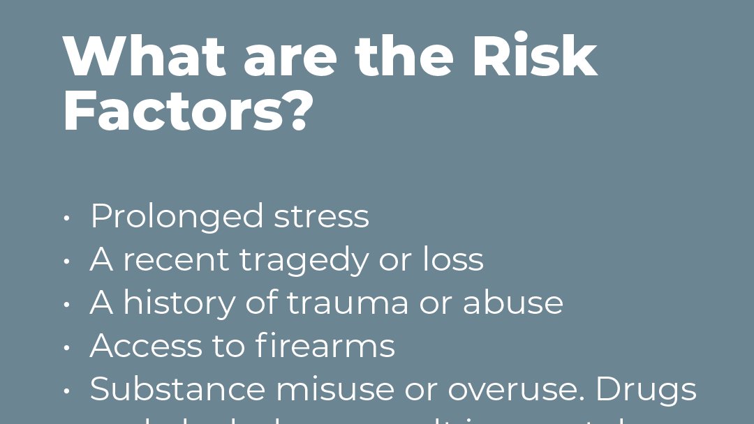 bhsn_ny's tweet photo. Learn the risk factors of suicide. #suicidepreventionmonth #youarenotalone #bhsn https://t.co/w4YpR274OO