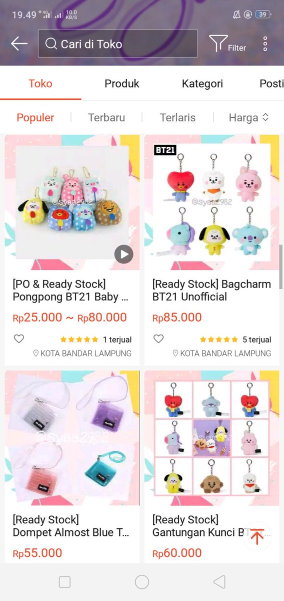 syaa2982's tweet photo. [Help RT 💜]

Mumpung besok promo 🍊 9.9
Aku mau promoin jualan aku di 🍊 ada yang ready dan PO 😊

Silahkan cek di link ini yaa :
https://t.co/DwpQNPU5KA

untuk tanya stock ready/po bisa chat 💜 https://t.co/OJtjeS43qY