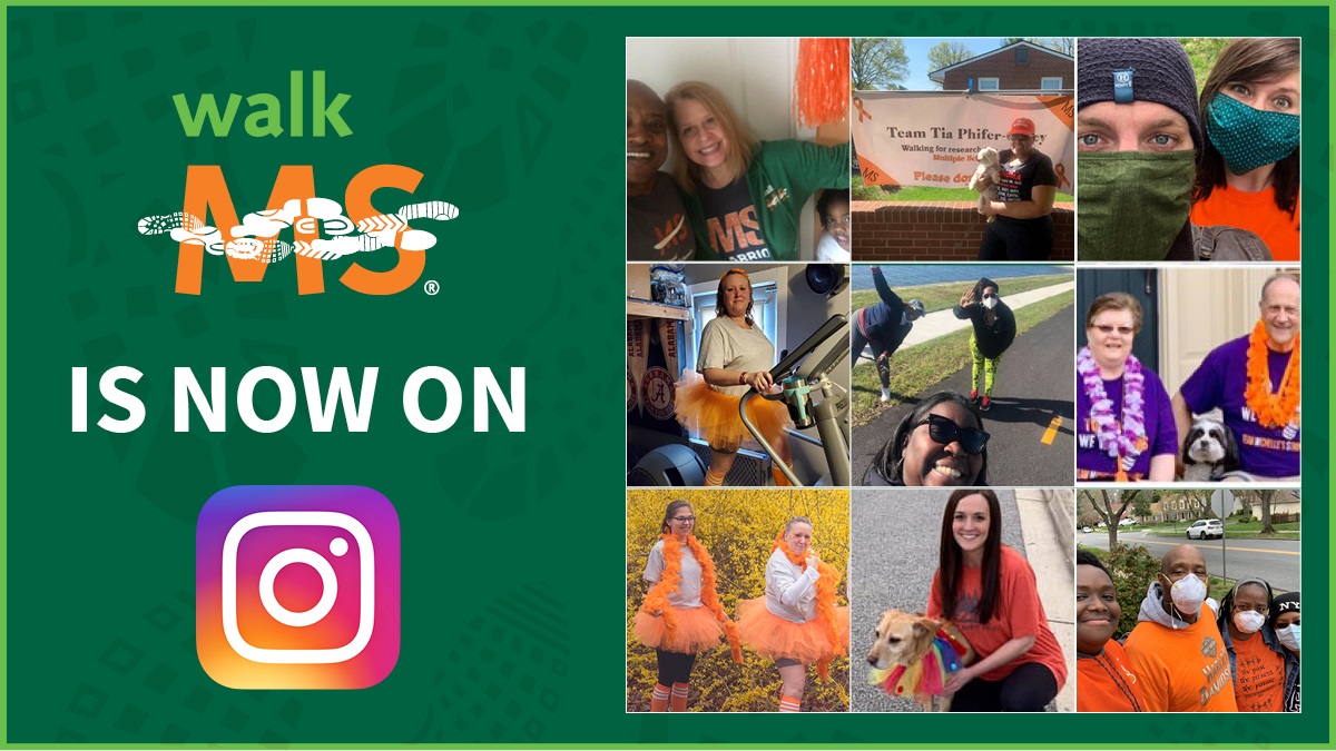 mssociety's tweet image. Walk MS is now on Instagram! Start following us today! instagram.com/walk_ms  #walkMS #VirtualWalkMS #MS #multiplesclerosis #MSWontStopUs