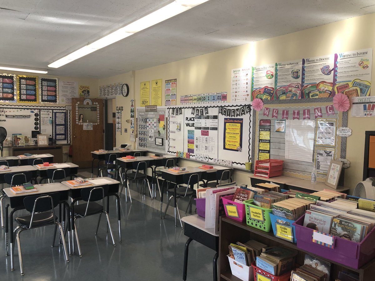 MrsConfessore's tweet photo. Welcome back everyone! So excited to meet my new fourth graders! 🥰📓✏️ @BarnumWoods https://t.co/bhZP2fuXXQ