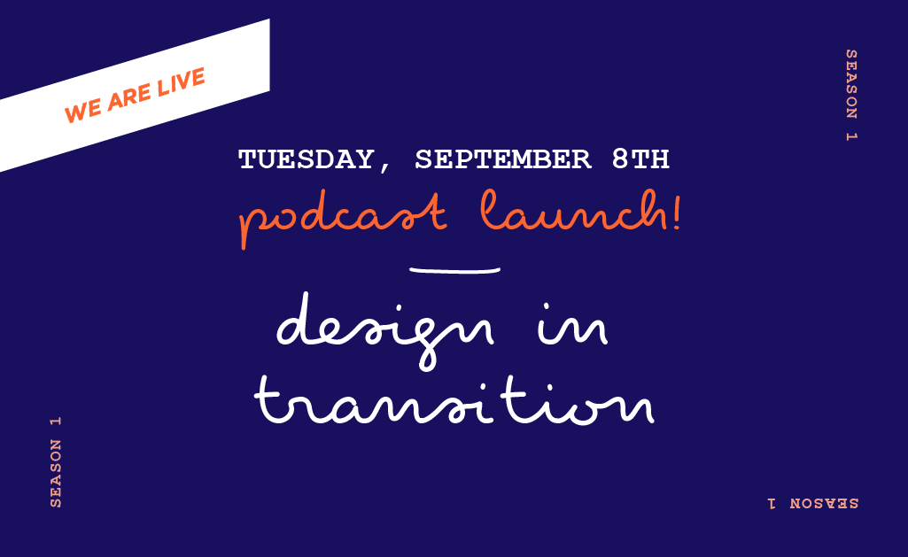 DInTransition's tweet photo. 📣🎉We are live!
Today we launch 🚀the podcast #DesignInTransition along with our first 4 episodes! Ep1 @Salgado | Ep2 @shannonmattern | Ep3 Isabel Dávila | Ep4 @adriagm @markeloptah 
Stick around as we upload future episodes in the coming weeks! #designpodcast @cmudesign https://t.co/RUucSoWJB5