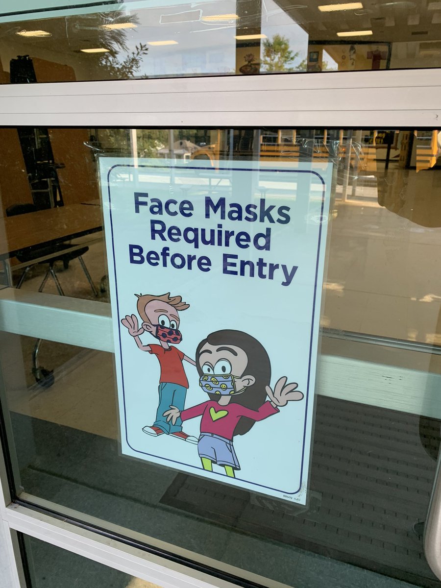 HillsideES's tweet photo. Our kid-friendly signage has been really helpful today as we welcomed Phase 1 students! #HillsideTogether https://t.co/8nHYp6UDh7