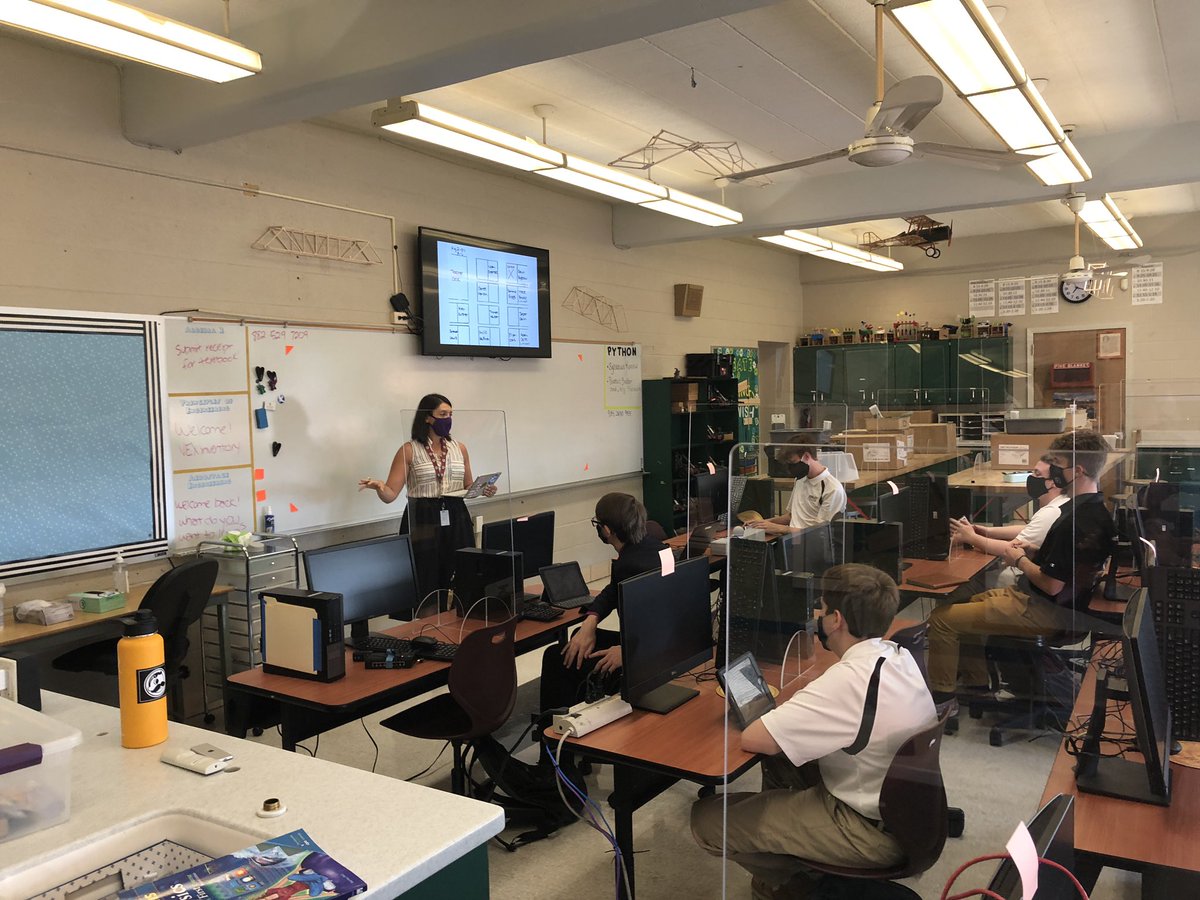 CurleyPrincipal's tweet photo. Welcome to the Archbishop Curley 2020-2021 academic year!  Let’s make it a great one! @CurleyHS @ArchbaltSchools @DeniseBall_EDU https://t.co/wcHgme2Y4i
