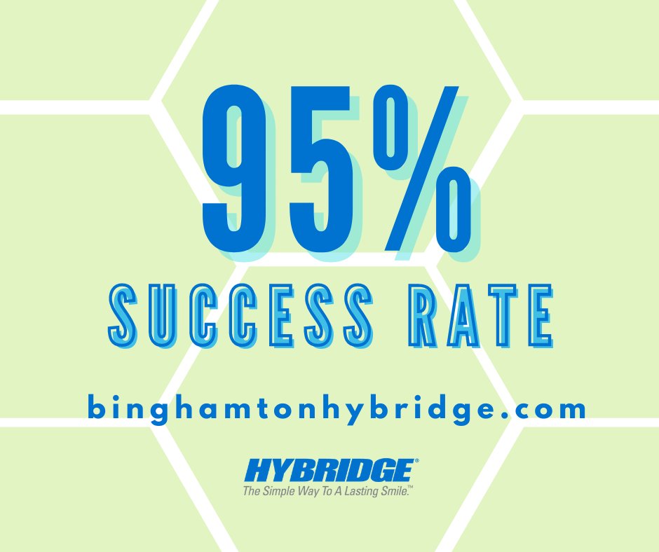 BingHybridge's tweet image. Hybridge smiles have a greater than 95% success rate. To learn more about Hybridge dental implants and their success click here:  1l.ink/J56CJCM #hybridge #success #longlastingsolutions #dentalimplants #binghamtonhybridge