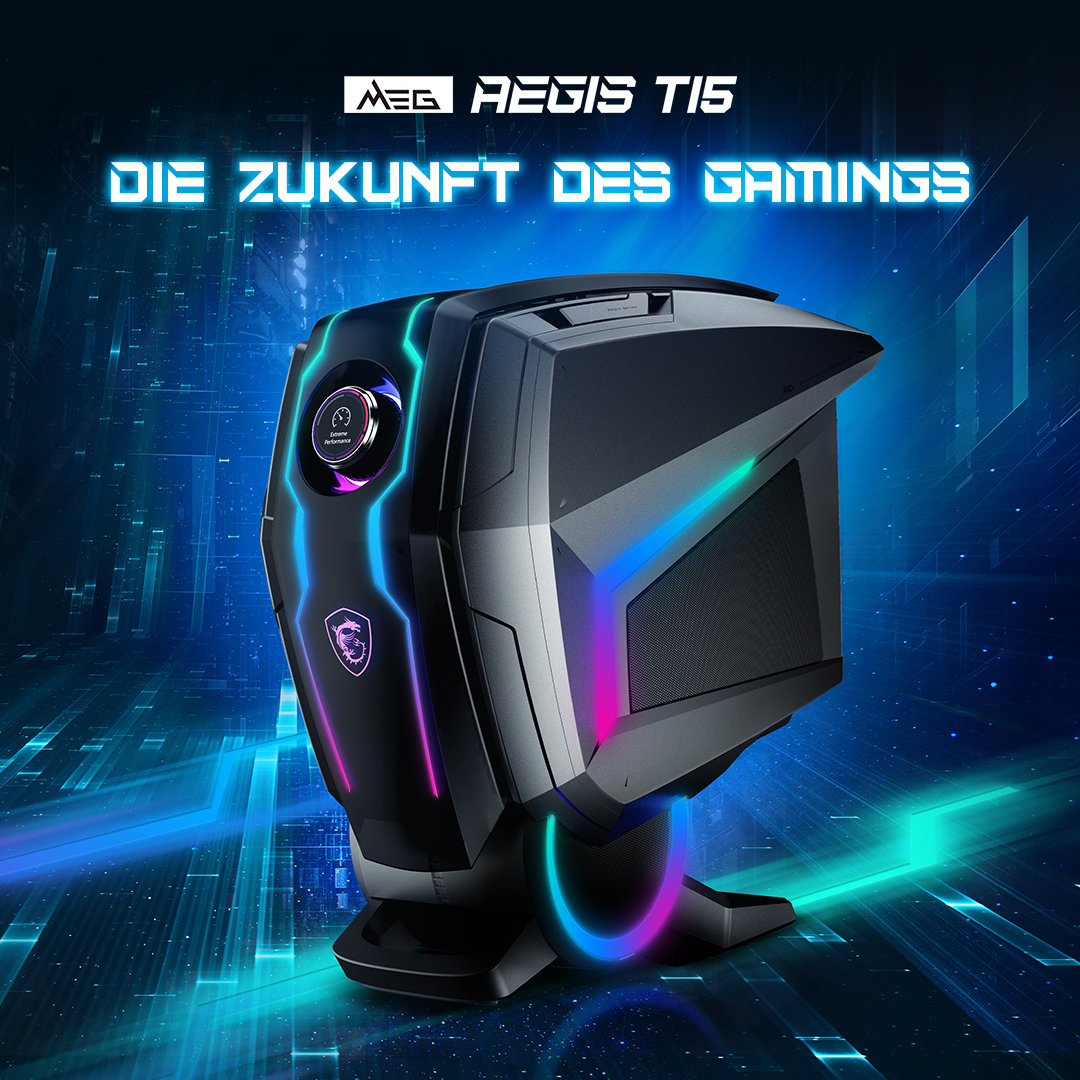 msigaming_de's tweet photo. MSI MEG Aegis Ti5 - ausgestattet mit MSI GeForce Grafikkarte und der neuesten Generation des Intel Prozessors 🤩💪
Stay tuned - Erhältlich Ende 2020 📅
#MSI #MSIGaming #MSIDesktop #GamingPC #Aegis #Ti5 https://t.co/28VTyCO6UL