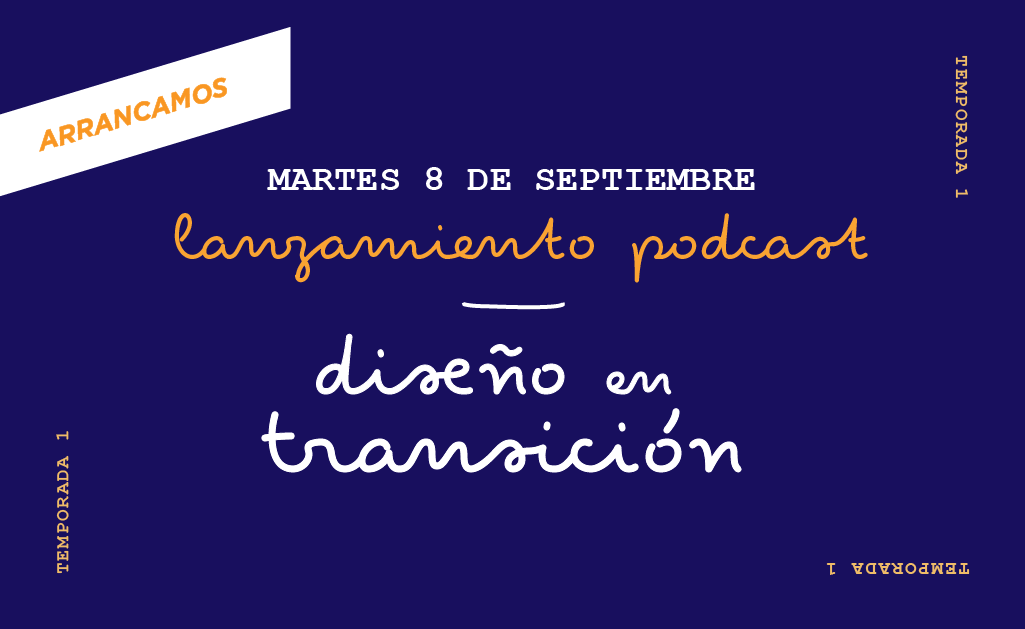 DInTransition's tweet photo. 📣🎉¡Arrancamos!
¡Hoy lanzamos 🚀el podcast #DiseñoEnTransición junto con nuestros primeros 4 episodios! Ep.1 @Salgado | Ep.2 @shannonmattern | Ep.3 Isabel Dávila | Ep.4 @adriagm @markeloptah 
Estaremos subiendo más episodios en las próximas semanas. #designpodcast @cmudesign https://t.co/ZNquqFfCjH