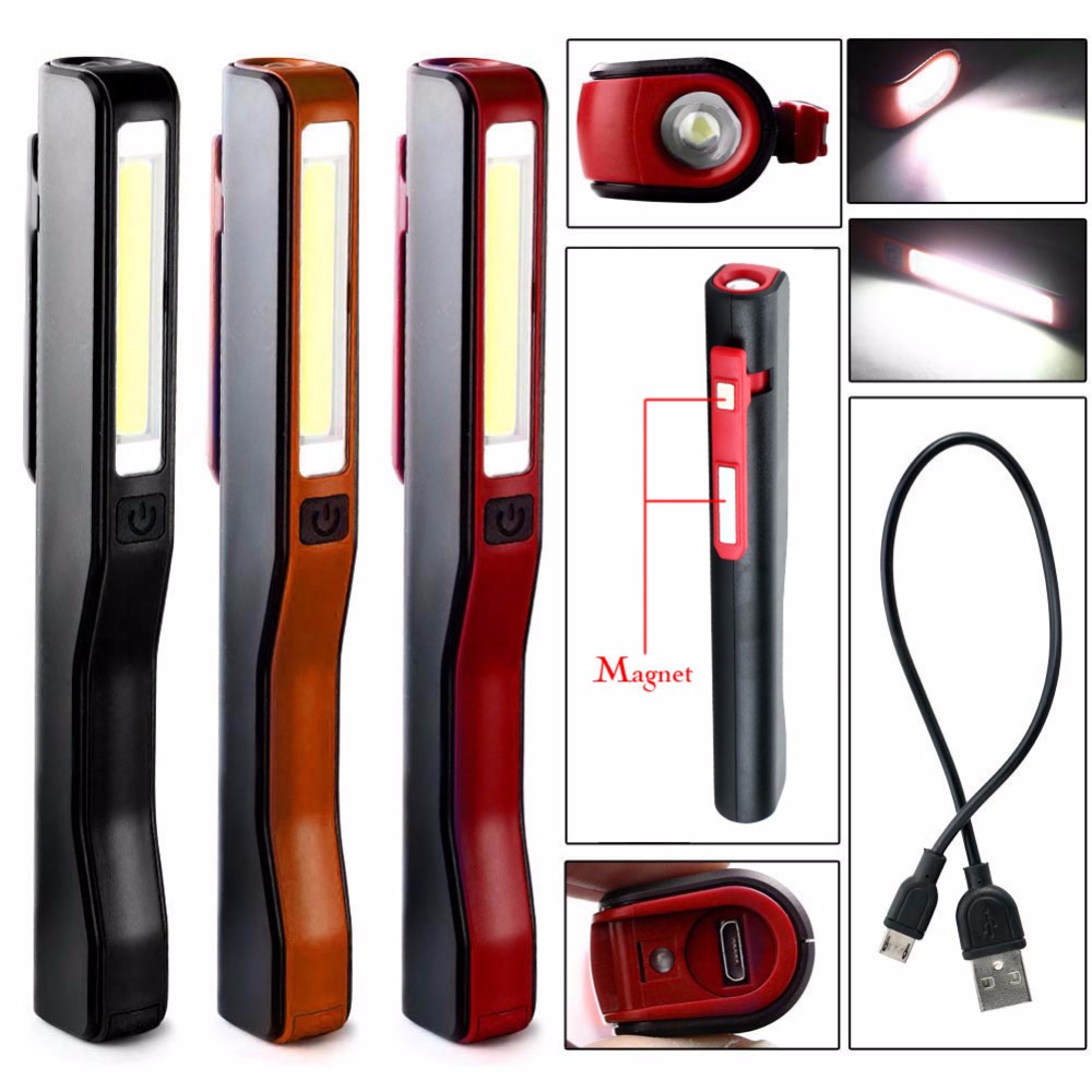 ElectronicTaiyi's tweet image. COB LED Pen Light Clip Magnet USB Work Inspection Camping Flashlight Flexible Rechargeable Torch Lamp is calling. #brightestledworklight #cordlessworklight