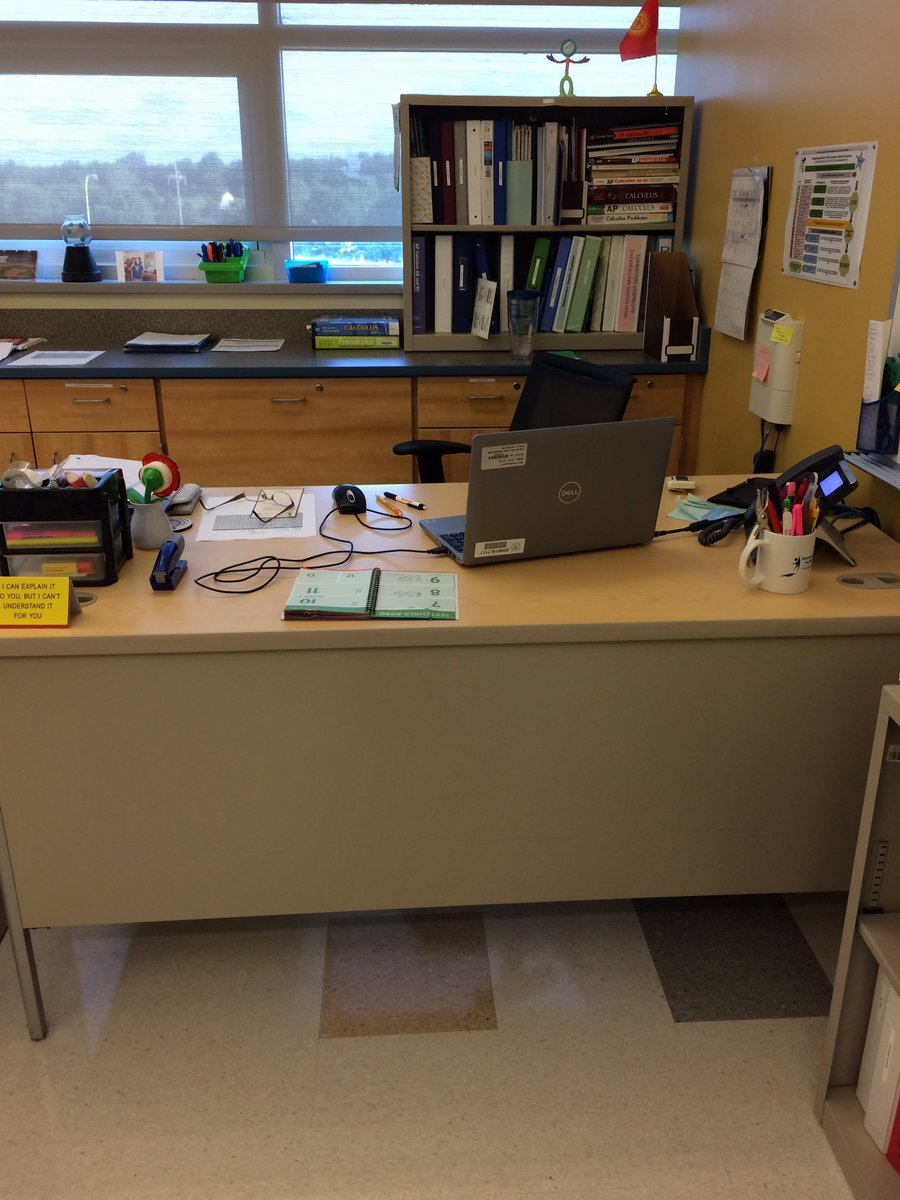 nancy_v2math's tweet photo. My classroom this year. Celebrating the start of year 39. It’s different but I’m looking forward to connecting with all my students and families. https://t.co/07cJk0N3rf
