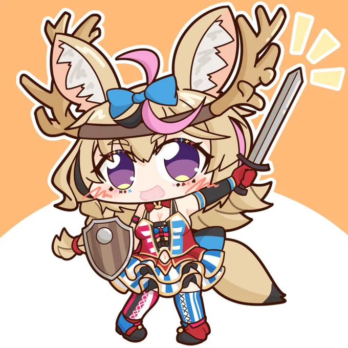 PCのスペックに勝ってくれポルカ?️??️
#絵まる 