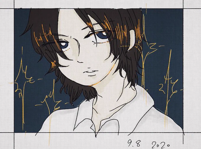 光村誕生祭なので描いたよ光村! 