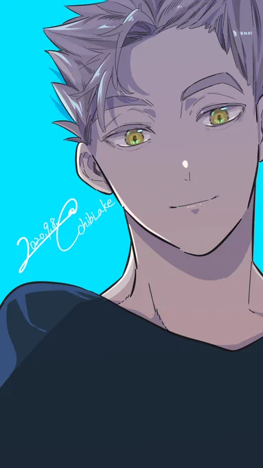 みつめる。 