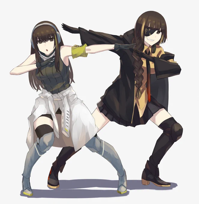 M4「行きますよ姉さん!」
M16「あいよぉ!」 