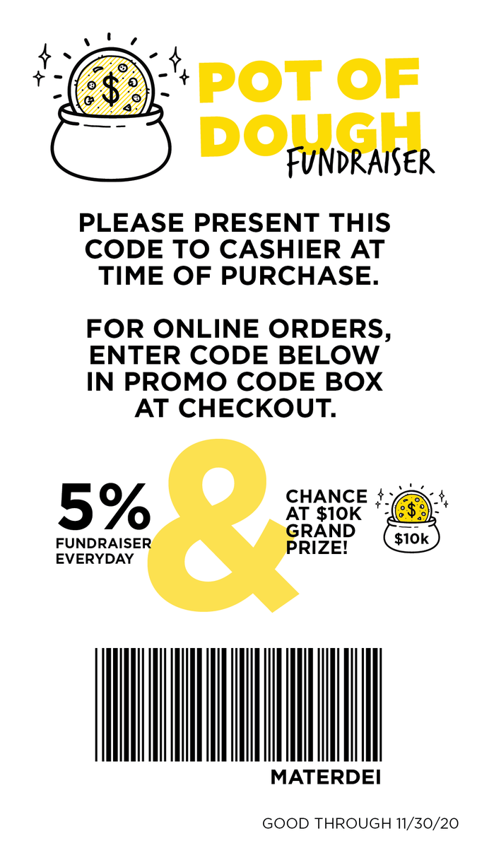 MaterDeiHS's tweet photo. Who doesn't love Azzip?
โค๏ธ๐๐
Now you can support Mater Dei and have your delicious pizza! Simply present our code at check out. If you order online use the code MATERDEI.
#potofdoughfundraiser #WeAreMD #MaterDeiFamily #Azzip https://t.co/qcltZRV4i5