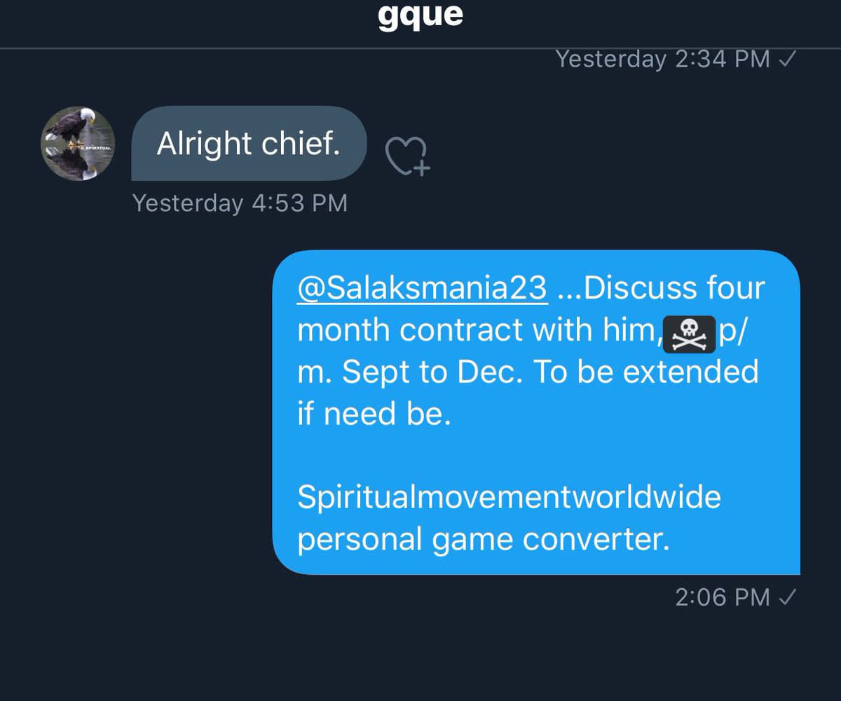 spiRiituaL's tweet photo. @Salaksmania23 Get in touch with @princegque . https://t.co/xoPEEXmZau