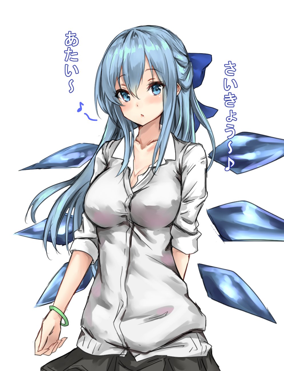 Twitter 上的 天城 東方学園シリーズ等再掲 ｊｋ 大人チルノ かしこかわいい急成長大人チルノ 中身は変わらないのでアホの子のままのｊｋチルノ 生まれて初めて描いた大人チルノ T Co A8gice2lpy Twitter