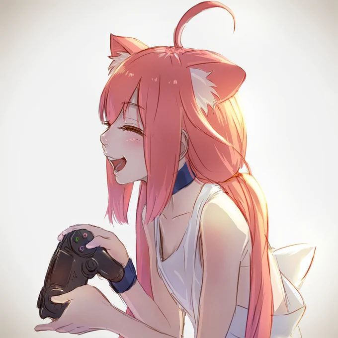 猫宮ひなたさんのよこがお～
#ルーブルひなた #猫宮ひなた 