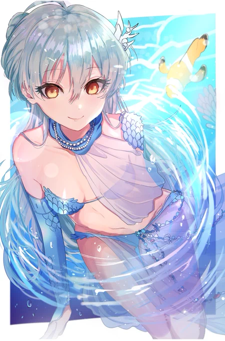 (※女体化)
メルドリはるかちゃん♀🐟𓈒 𓂂𓏸 