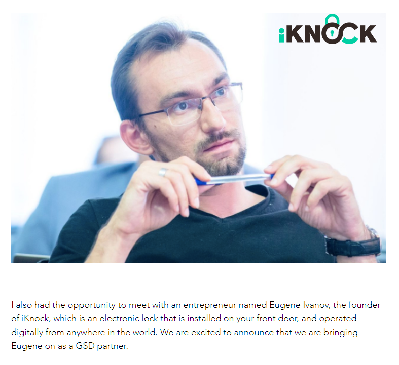 IknockService tweet picture
