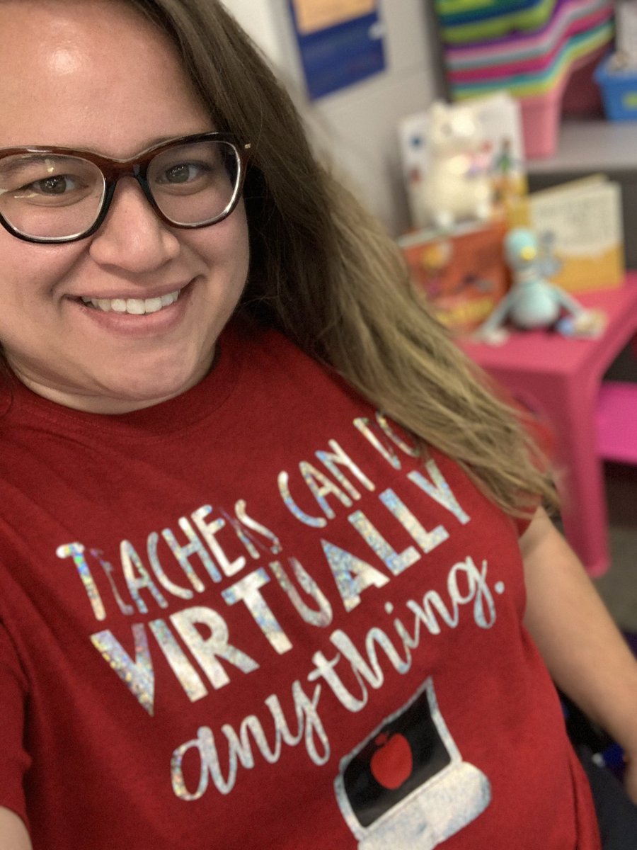 ApplebaumR7's tweet photo. Teachers can virtually do anything! #happyfirstday #myvirtualclassroom #tmeseagles #funinfirst https://t.co/gSHGHlszKf
