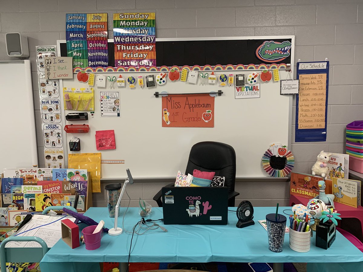 ApplebaumR7's tweet photo. Teachers can virtually do anything! #happyfirstday #myvirtualclassroom #tmeseagles #funinfirst https://t.co/gSHGHlszKf