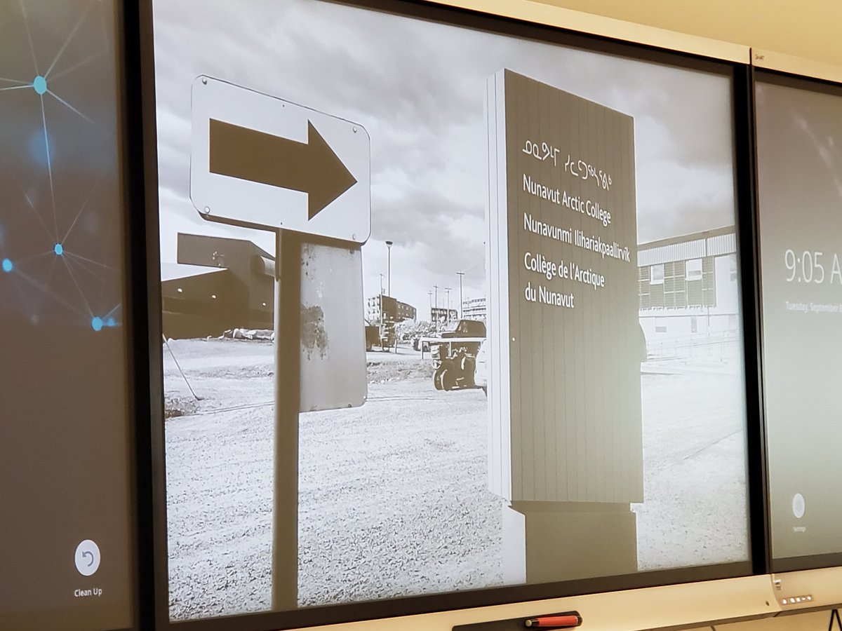 TaraVatNAC's tweet image. departmental welcomes to new students today @NUArcticCollege #NACnursing &amp;amp; #NACpreHealth students getting video messages from past grads ♡ (I teared up for sure!!) #HereWeGo in #Iqaluit. Excited for all #Fall2020 has in store!!